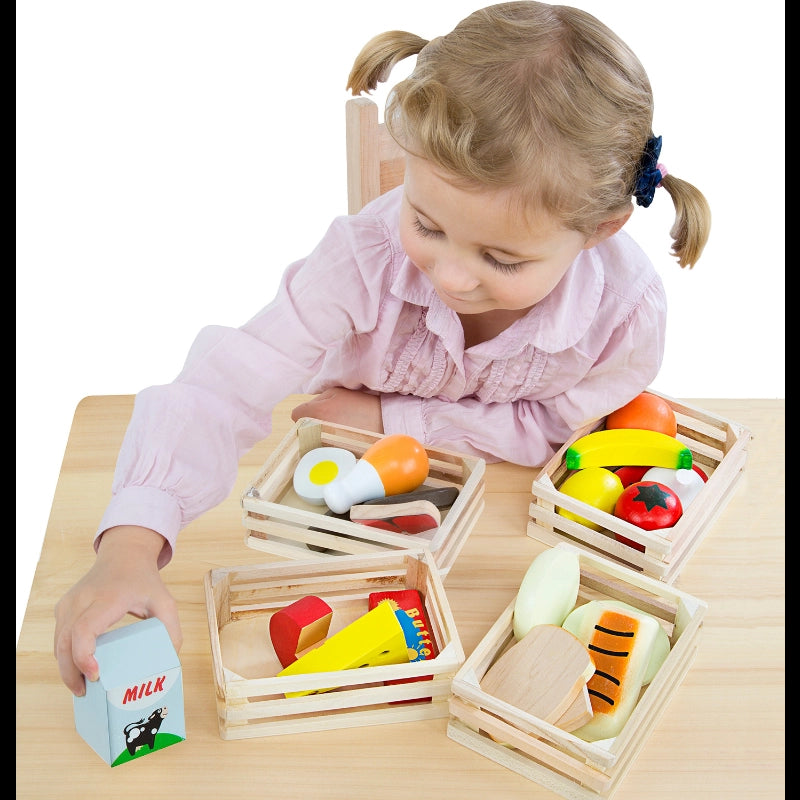 Food Groups- Wooden Play Food