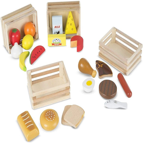 Food Groups- Wooden Play Food