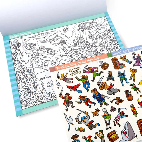 Seek & Find Sticker Pad- Adventure