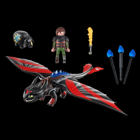 Dragon Racing: Hiccup and Toothless- 13 Pcs