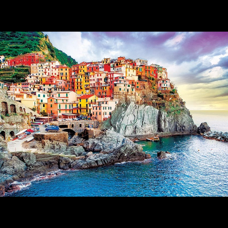 Village of Manarola Cinque Terre Italy Puzzle- 1000 Pcs