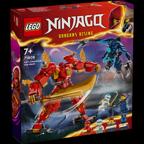 Kai's Elemental Fire Mech- 322 Pcs