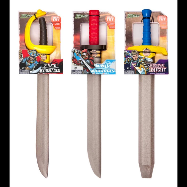X-Shot- Foam Play Sword- 12 Pcs- PDQ