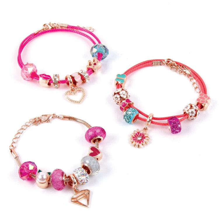 Halo Charms Bracelets Think Pink- 28 Pcs