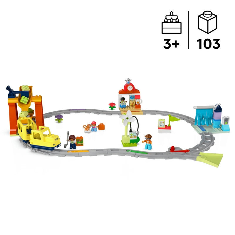 Big Interactive Community Train - 103 Pcs