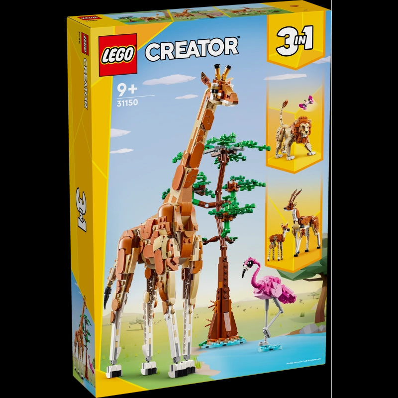 Wild Safari Animals- 780 Pcs