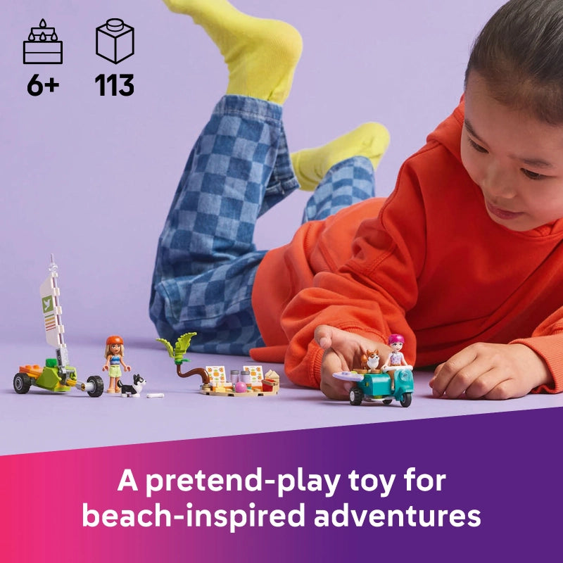 Surfing Dogs and Scooter Adventure- 113 Pcs
