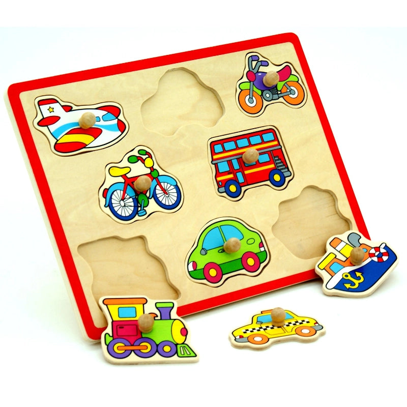 Flat Puzzle- Transports