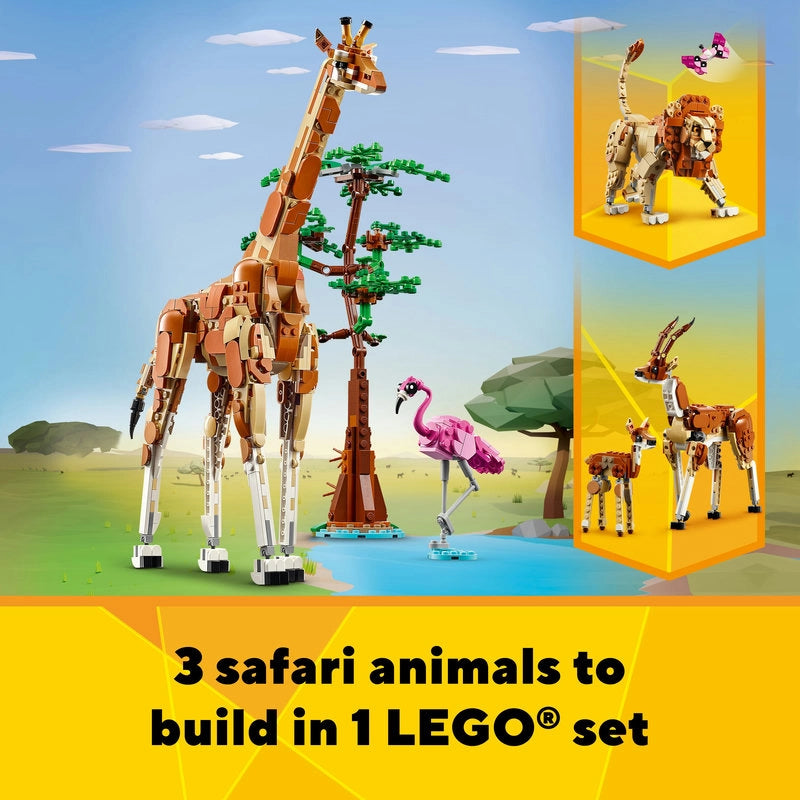 Wild Safari Animals- 780 Pcs