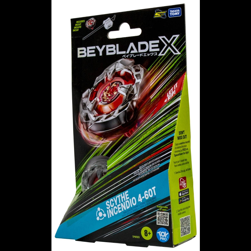 Beyblade X Scythe Incendio 4-60T