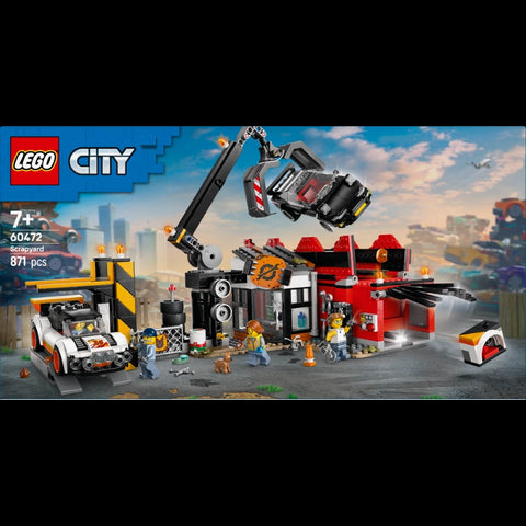 Scrapyard with Cars - 871 Pcs