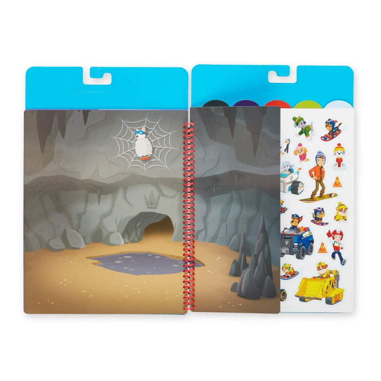 Paw Patrol Restickable Stickers Flip-Flap Pad- Classic Missions