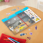 Paw Patrol Restickable Stickers Flip-Flap Pad- Classic Missions