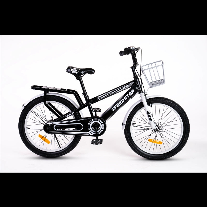 SpeedStar Bicycle 20-Inch- Black/Silver