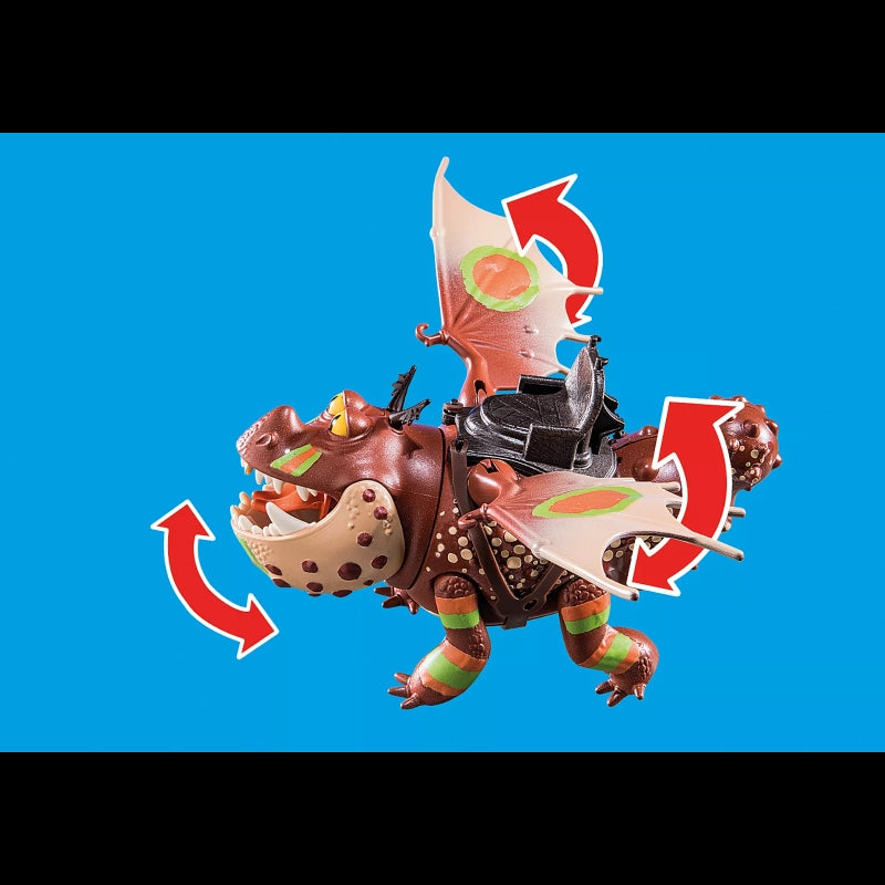 Dragon Racing: Fishlegs and Meatlug- 14 Pcs