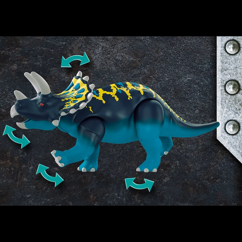 Triceratops: Battle For The Legendary Stones- 40 Pcs