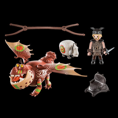 Dragon Racing: Fishlegs and Meatlug- 14 Pcs