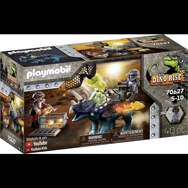 Triceratops: Battle For The Legendary Stones- 40 Pcs