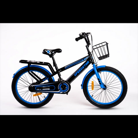 SpeedStar Bicycle 20-Inch- Black/Blue