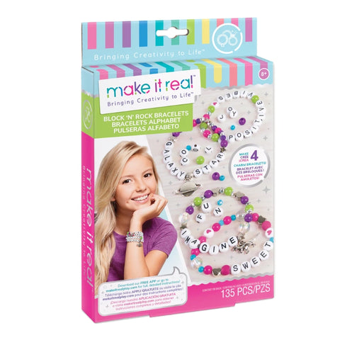 Block & Rock Bracelets- 135 Pcs