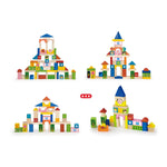 Wooden Blocks Set (City)- 75 Pcs