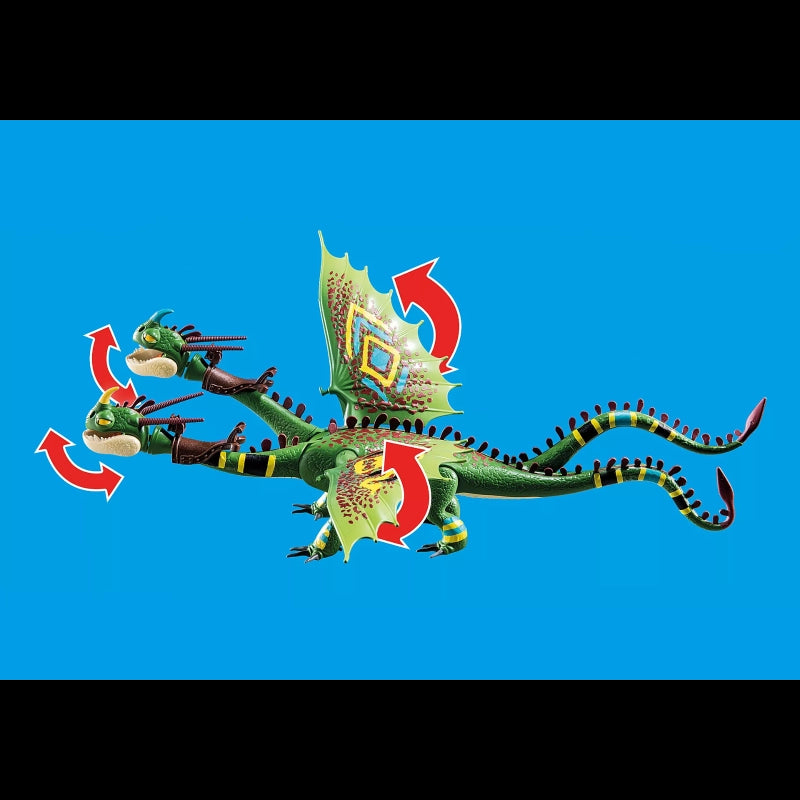 Dragon Racing: Ruffnut and Tuffnut with Barf and Belch- 30 Pcs