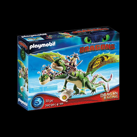 Dragon Racing: Ruffnut and Tuffnut with Barf and Belch- 30 Pcs
