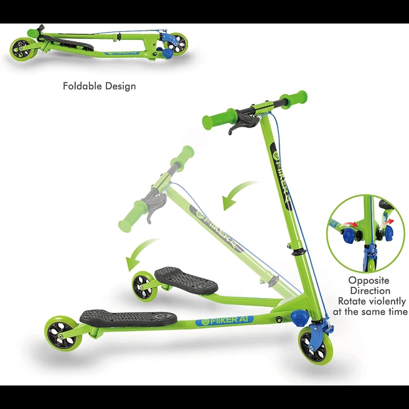 Yfliker A1 Air 2018 Refresh- Green/Blue