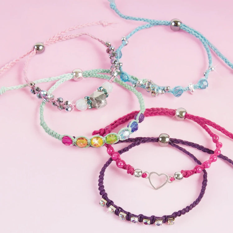 Rainbow Bling Bracelets- 81 Pcs