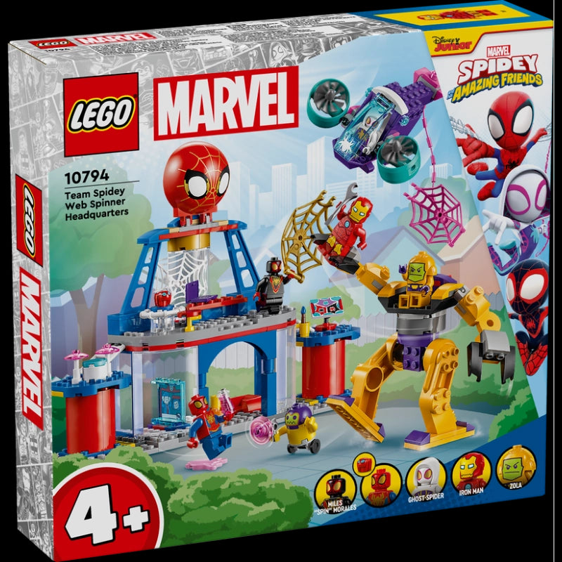 Team Spidey Web Spinner Headquarters- 193 Pcs