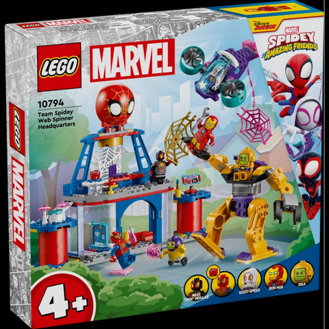 Team Spidey Web Spinner Headquarters- 193 Pcs