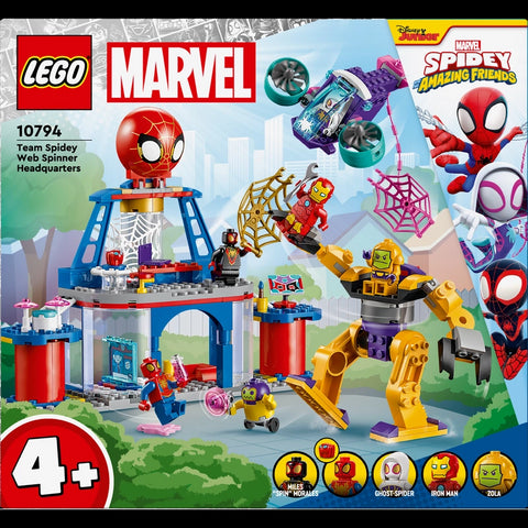 Team Spidey Web Spinner Headquarters- 193 Pcs