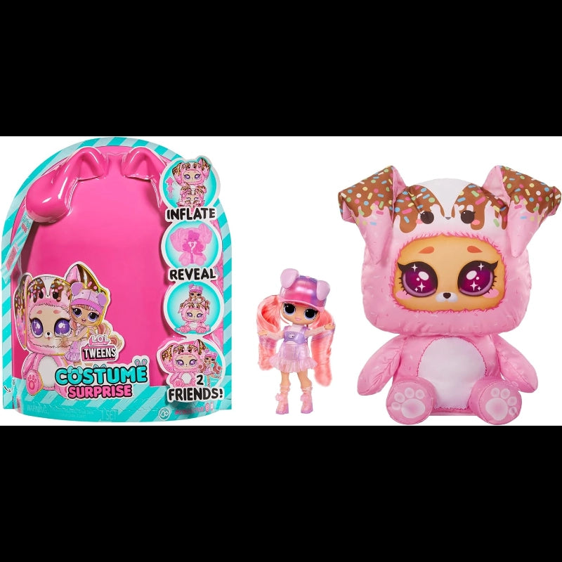 L.O.L. Surprise Tweens Costume Surprise Ali Dance Fashion Doll with Inflatable Puppy Costume