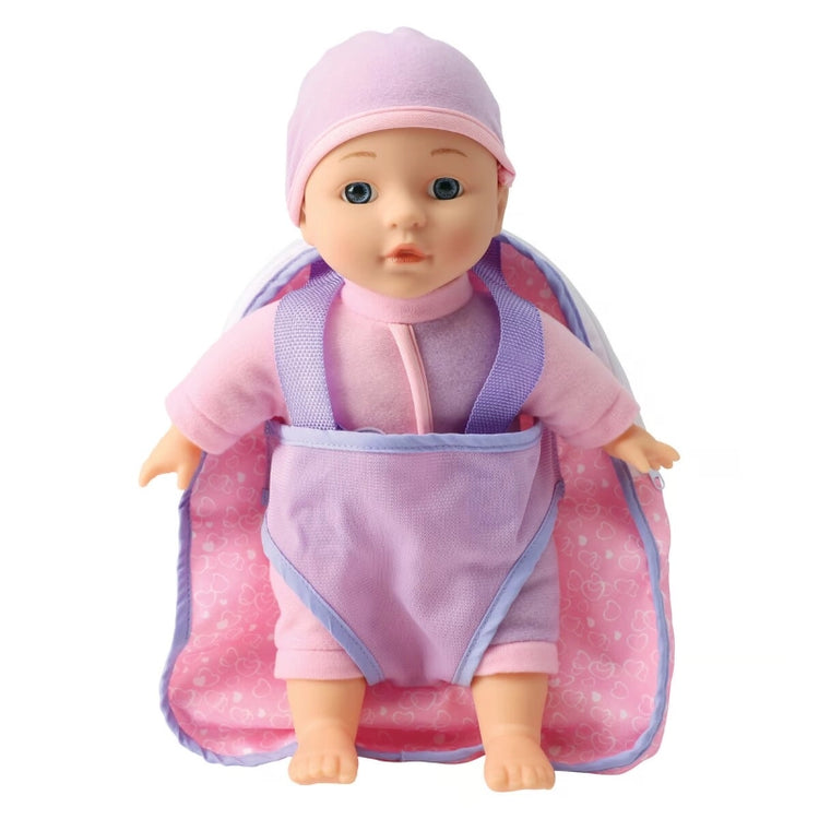 Baby Habibi My First Baby Doll My Backpack 12-Inch