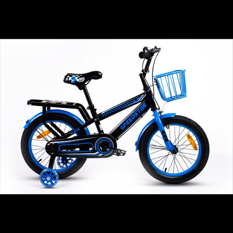 SpeedStar Bicycle 16-Inch- Black/Blue