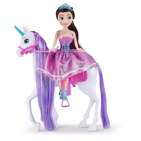 Sparkle Girlz Dolls Playset- Doll & Horse-10.5
