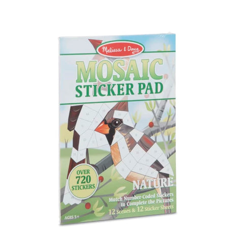 Mosaic Sticker Pad- Nature (+850 Stickers)