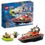 Fire Rescue Boat- 144 Pcs