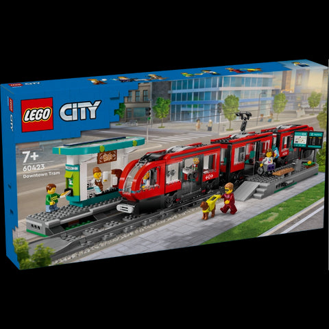 Downtown Streetcar and Station- 811 Pcs