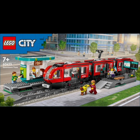 Downtown Streetcar and Station- 811 Pcs