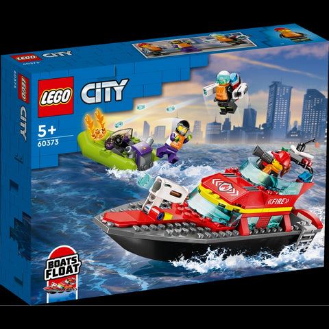 Fire Rescue Boat- 144 Pcs