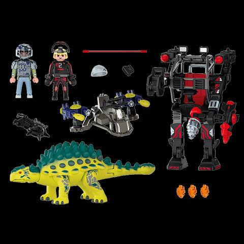 Saichania: Invasion Of The Robot- 73 Pcs