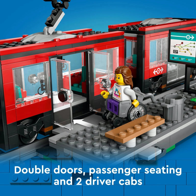 Downtown Streetcar and Station- 811 Pcs