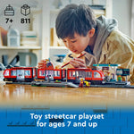 Downtown Streetcar and Station- 811 Pcs