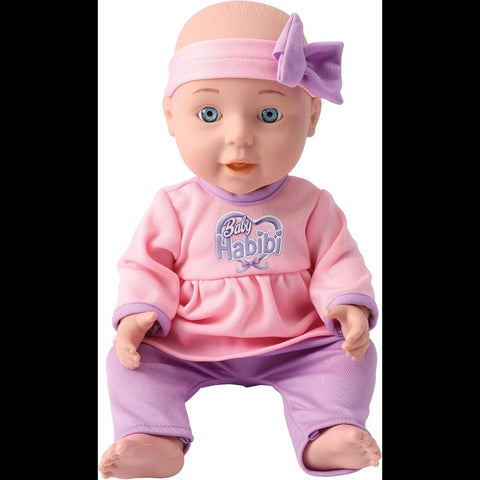 Baby Habibi Active Baby Doll Interactive Playset 12-Inch