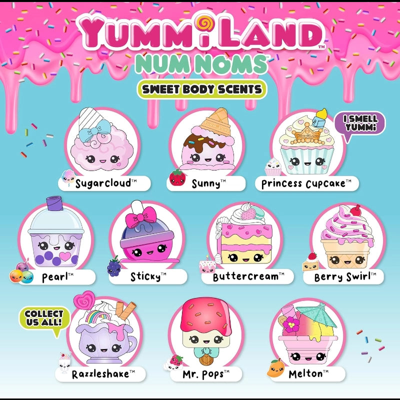 Yummiland Num Nom Body Scents Assortment- PDQ