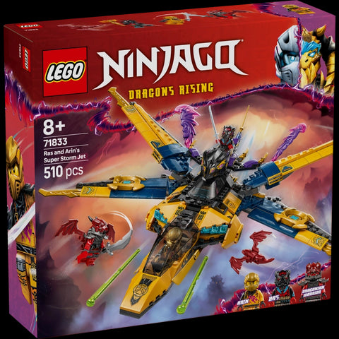 Ras and Arin's Super Storm Jet- 510 Pcs