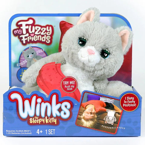 My Fuzzy Friends Winks the Sleepy Kitty