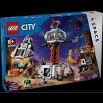 Space Base and Rocket Launchpad- 1422 Pcs
