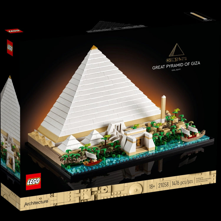 Great Pyramid of Giza- 1476 Pcs